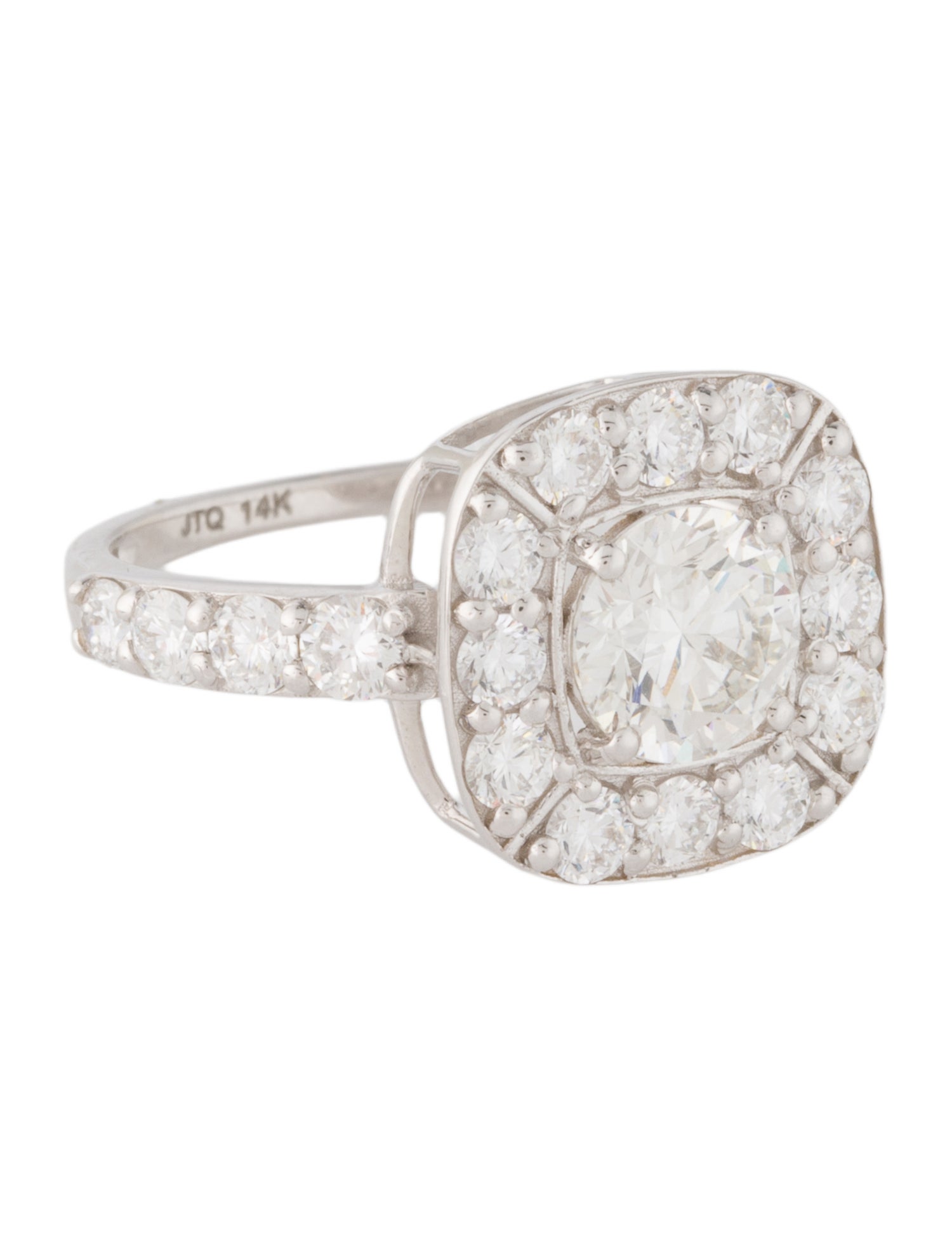 Ring 14K 2.32ctw Lab-Grown Diamond Cocktail Ring